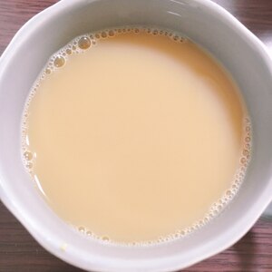 ホッと☆黒蜜ほうじ茶豆乳♪